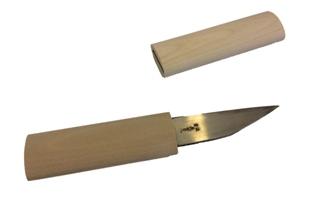 Marking Knife with Wooden Sheath - Left or Right-Handed - Shelter